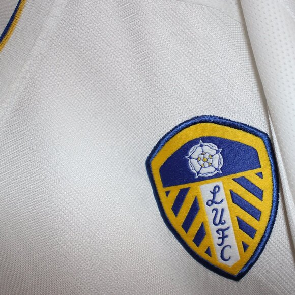 Nike LEEDS UNITED 2000-02 home football shirt long sleeve jersey XL Strongbow - Picture 8 of 16